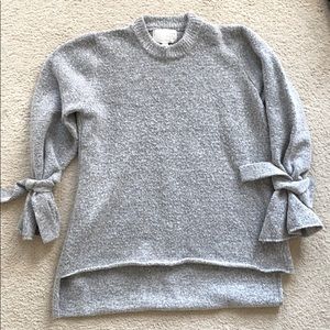 J.O.A Grey Knit Sweater